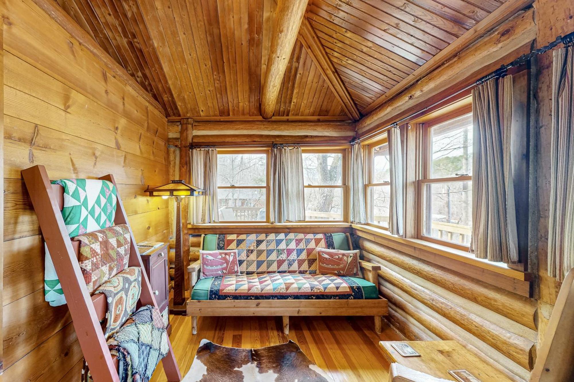 Lake Lucerne - Treehouse Cabin #01 Eureka Springs Exterior foto